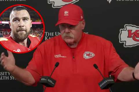 Andy Reid Says Travis Kelce's Not Distracted By Wedding Prep, Focused On Football