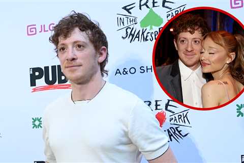 Ethan Slater Flies Solo For First Event After Ariana Grande Split