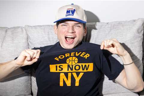 Diehard NYC fan built a brand on local teams’ misery — but Knicks are making him see the bright side