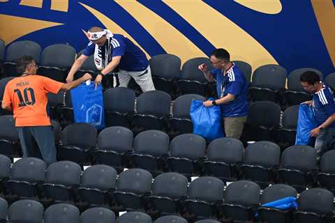 Japanese fans clean stadium — with the help of Jameis Winston — after World Cup thriller