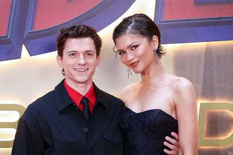 Tom Holland and Zendaya Radiate At 'Spider-Man' Premiere Amid Marriage Rumors