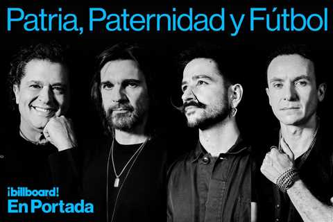 Juanes, Carlos Vives, Camilo & Fonseca Talk on Fatherhood, Music & Soccer | Billboard Cover