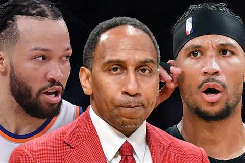 Knicks Stars Jalen Brunson and Josh Hart Confront Stephen A. Smith After He's Brutally Booed