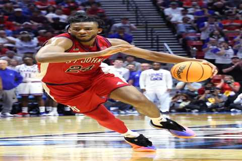 If Lakers miss higher-ceiling prospects, St. John’s Zuby Ejiofor’s reliability stands out