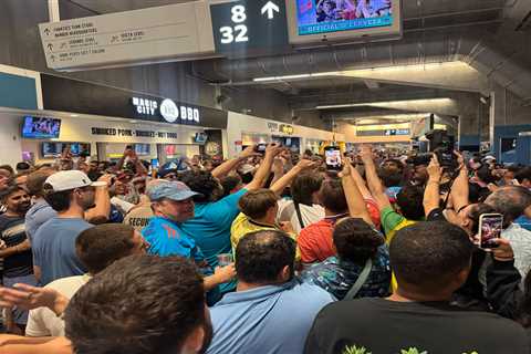 Tartan Army takes over LoanDepot Park ahead of Scotland-Brazil World Cup clash in wild scene
