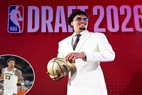 Warriors select Michigan star Yaxel Lendeborg with No. 11 pick in NBA draft