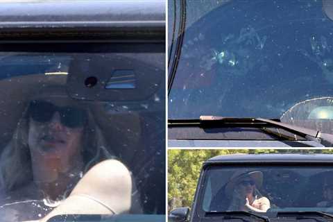 Britney Spears Out In L.A. As Sons Prepare for Paris Fashion Week
