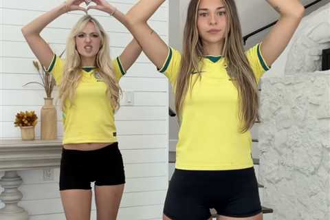 OnlyFans star Sophie Rain draws eyes with viral Brazil World Cup dance