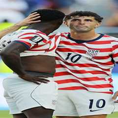 Celebs react to Folarin Balogun’s controversial red card