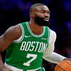 Jaylen Brown comforts crying 6-year-old superfan after trade to 76ers