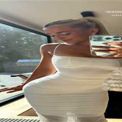 Livvy Dunne stuns with Jutta Leerdam at Michael Rubin’s Hamptons white party