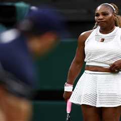 Serena Williams withdraws from Wimbledon doubles match with sister Venus because of injury:..