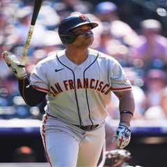 Giants slug 4 HRs but blow late lead to drop series vs Rockies