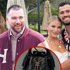 Travis Kelce's Teammate's Wife Wins $6,700 Chanel Bag Raffle At Taylor Swift Wedding