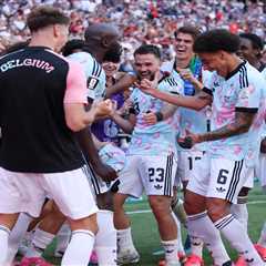 Belgium does Donald Trump dance goal celebration during embarrassing USA World Cup rout