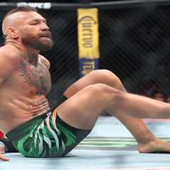 Conor McGregor was fully healthy for UFC 329 before ugly injury