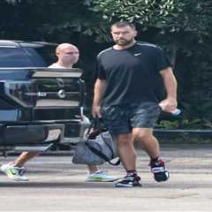 Travis Kelce returns to football workouts for first time since getting married to Taylor Swift