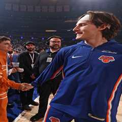 Knicks guard Tyler Kolek approves of ‘Celebrity Row’ actor playing him on-screen: ‘That would be..