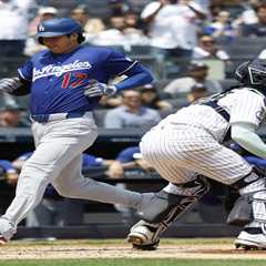 Yankees’ bats look feeble in loss to Dodgers to open doubleheader