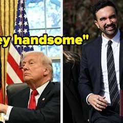 Zohran Mamdani Had The Funniest 2-Word Response To Donald Trump Calling Him Handsome