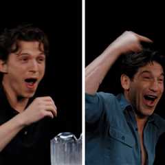 Tom Holland Makes History With Disgusting 'Hot Ones' Moment