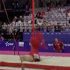 English gymnast Gabriel Langton  hospitalized after horrific fall