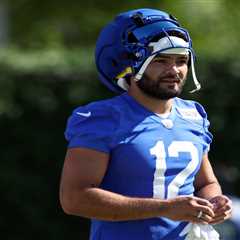 Puka Nacua speaks at LA Rams training camp for the first time