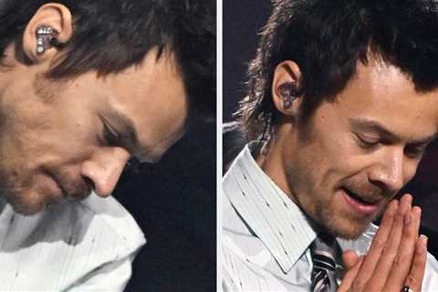 Why Didn't Anyone Get Him Off The Stage Sooner?: Fans Are Panicking After Harry Styles Chokes On..