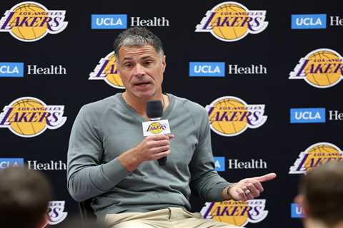 For Rob Pelinka, Lakers’ offseason overhaul must work … or else