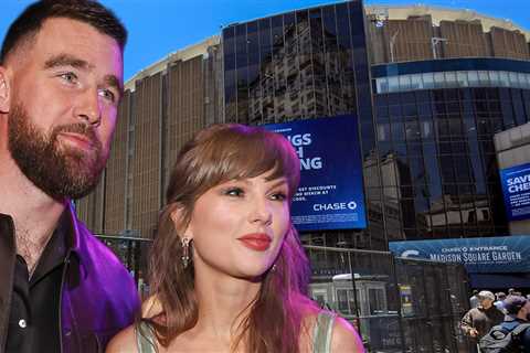 Watch Live As Taylor Swift's Wedding Set Up Continues Outside MSG