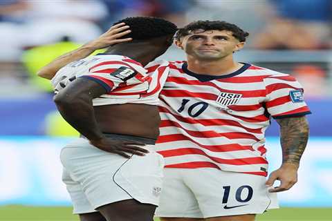Celebs react to Folarin Balogun’s controversial red card