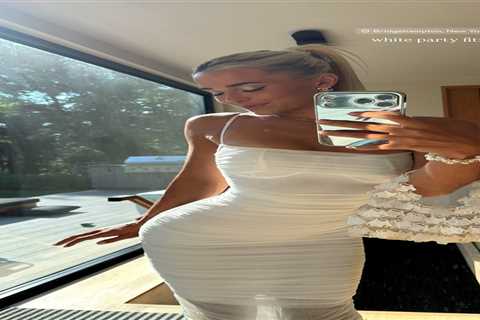 Livvy Dunne stuns with Jutta Leerdam at Michael Rubin’s Hamptons white party