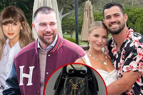 Travis Kelce's Teammate's Wife Wins $6,700 Chanel Bag Raffle At Taylor Swift Wedding