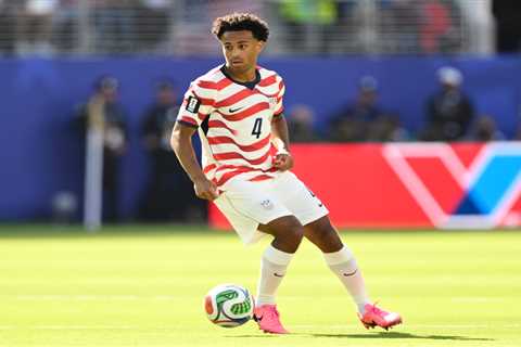Tyler Adams’ wife Sarah sports USA outfit with son before World Cup game vs Belgium