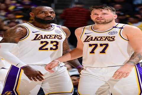 Luka Doncic burns LeBron James with response to teammate question
