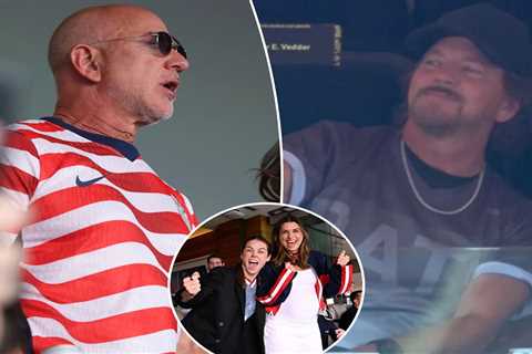 From Jeff Bezos to Eddie Vedder: USA vs. Belgium draws stars to Seattle for World Cup