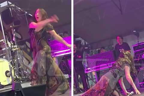 Noah Cyrus Falls On Stage During Concert, Caught on Video ... Yikes!