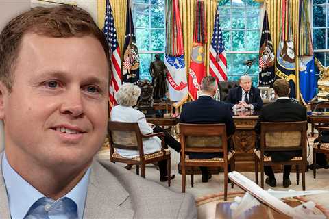 Spencer Pratt Meets President Trump in Oval Office After Run For L.A. Mayor