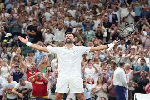 Novak Djokovic wins in five-hour thriller to advance to Wimbledon semifinals