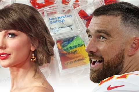 Taylor Swift and Travis Kelce's Wedding Trash, MSG Air Being Sold Online