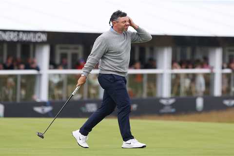 Rory McIlroy doesn’t hold back after brutal shot at Scottish Open: ‘I’m so bad at golf’