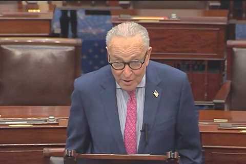 Chuck Schumer Seemingly Rips Loud Fart on Senate Floor