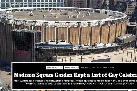 Madison Square Garden sues Wired over ‘defamatory’ article alleging creepy surveillance of gay..