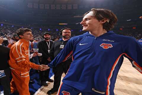 Knicks guard Tyler Kolek approves of ‘Celebrity Row’ actor playing him on-screen: ‘That would be..