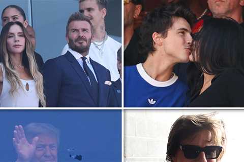 Kylie Jenner, Timothée Chalamet, Trump Lead Celebrity Crowd at World Cup Final