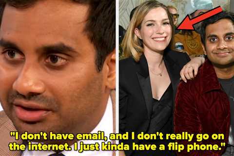 His Poor Wife: Aziz Ansari Revealed How He Gets By Without A Smartphone, And People Think It's..