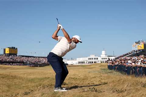 Scottie Scheffler’s putting lets him down as bid for British Open repeat falls just short