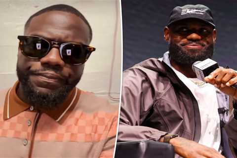 LeBron James tells Patrick Beverley to ‘Shut the f— up’ with Kevin Hart’s help