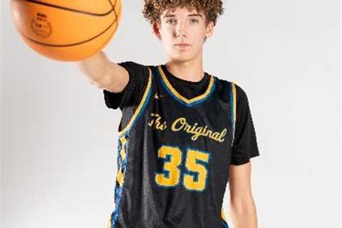 Horror on California college basketball court as 6ft 9in teen star suddenly collapses