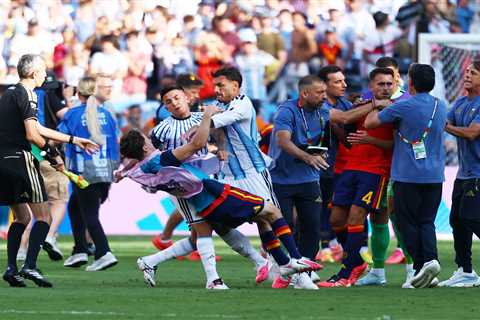 FIFA investigating ugly Argentina-Spain brawl after World Cup final
